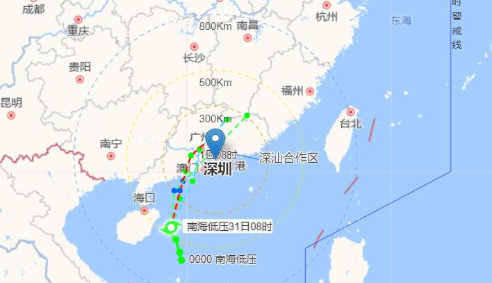 深圳台风最新消息报